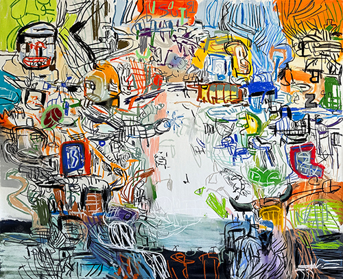 St&eacute;phane Olivier - Drawing - La Bestias