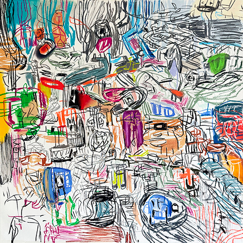 St&eacute;phane Olivier - Drawing - Untitled