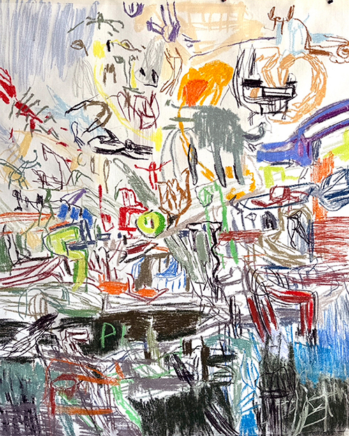 St&eacute;phane Olivier - Drawing - Untitled 3