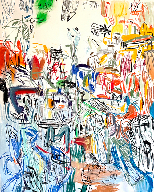 St&eacute;phane Olivier - Drawing - Untitled 4