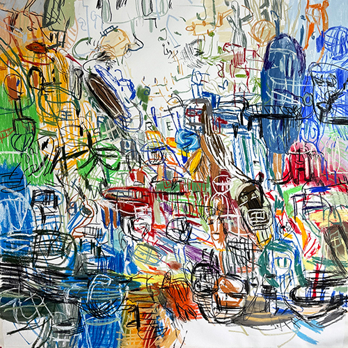 St&eacute;phane Olivier - Drawing - Untitled 5
