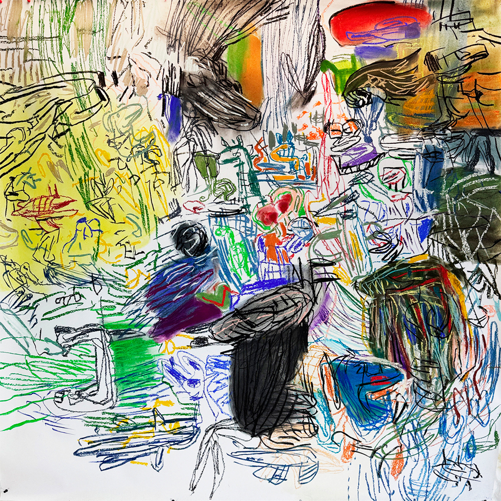 St&eacute;phane Olivier - Drawing - Untitled 7