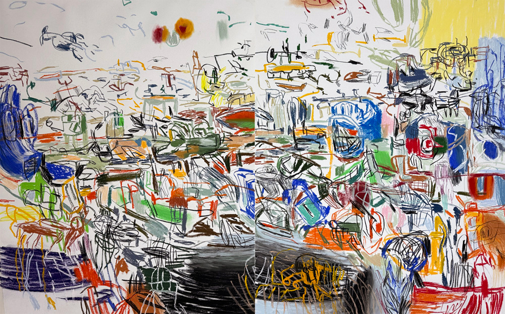 St&eacute;phane Olivier - Drawing - Untitled 8