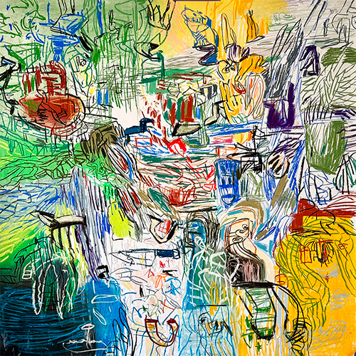 St&eacute;phane Olivier - Drawing - Untitled 10
