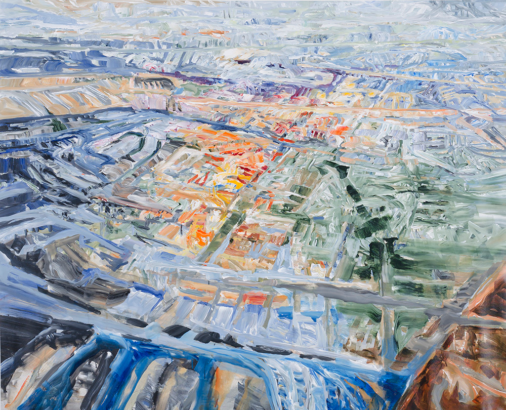 Stéphane Olivier - Painting - Above
