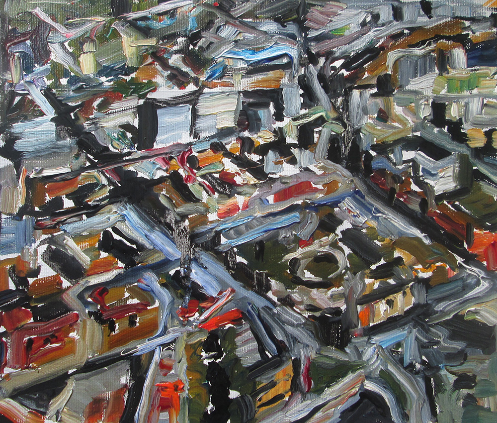 Stéphane Olivier - Painting - Brussels