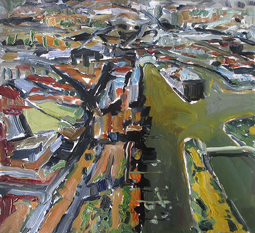 Stéphane Olivier - Painting - Hamburg
