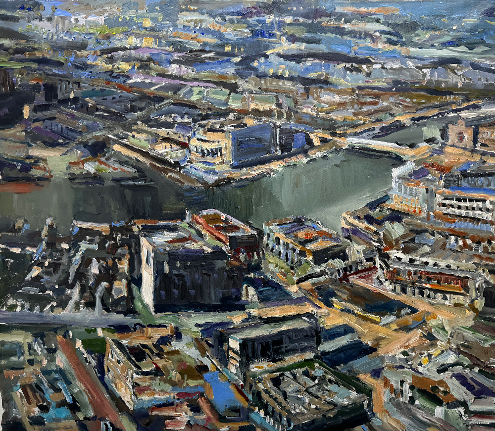 Stéphane Olivier - Painting - Le Havre 45