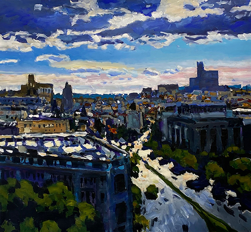 Stéphane Olivier - Painting - Madrid