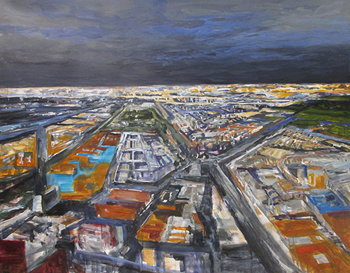 Stéphane Olivier - Painting - Madrid 3