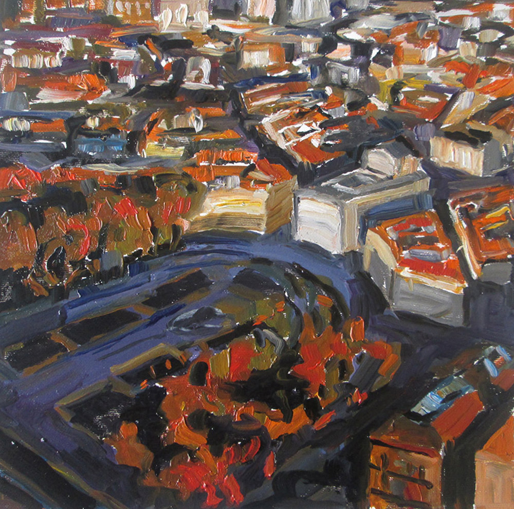 Stéphane Olivier - Painting - Madrid Opera