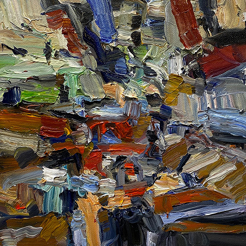 Stéphane Olivier - Painting - Réseaux 6