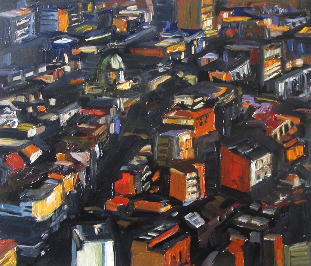 Stéphane Olivier - Painting - Schaerbeek