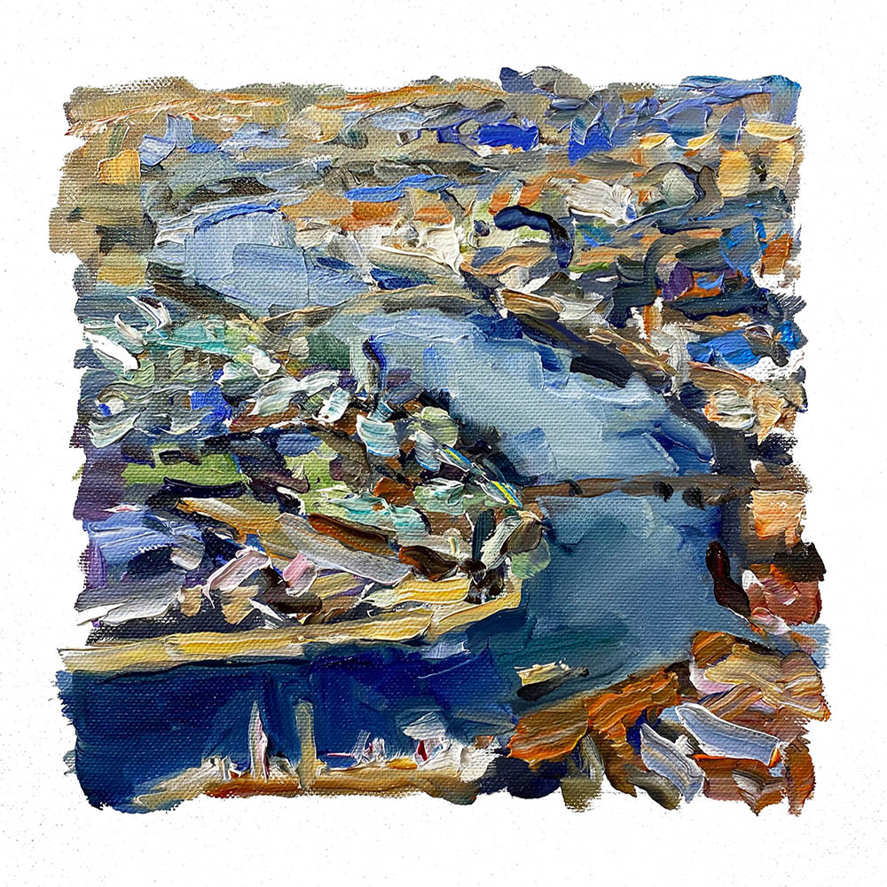 Stéphane Olivier - Painting - Tamise