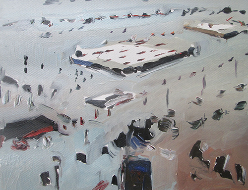 Stéphane Olivier - Painting - The Parking