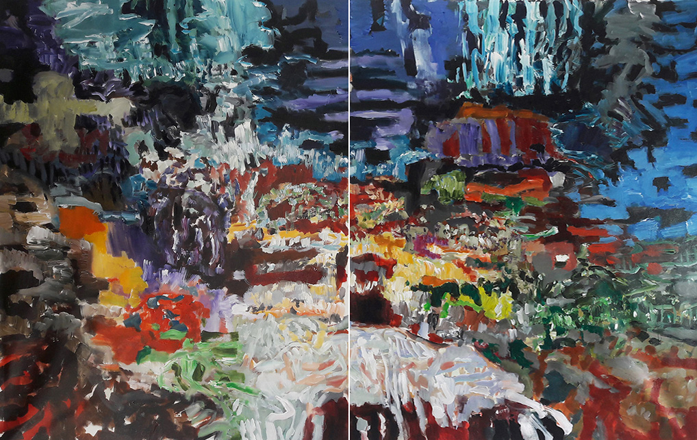 Stéphane Olivier - Painting - Abysses