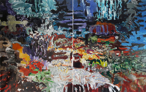 Stéphane Olivier - Painting - Abysses