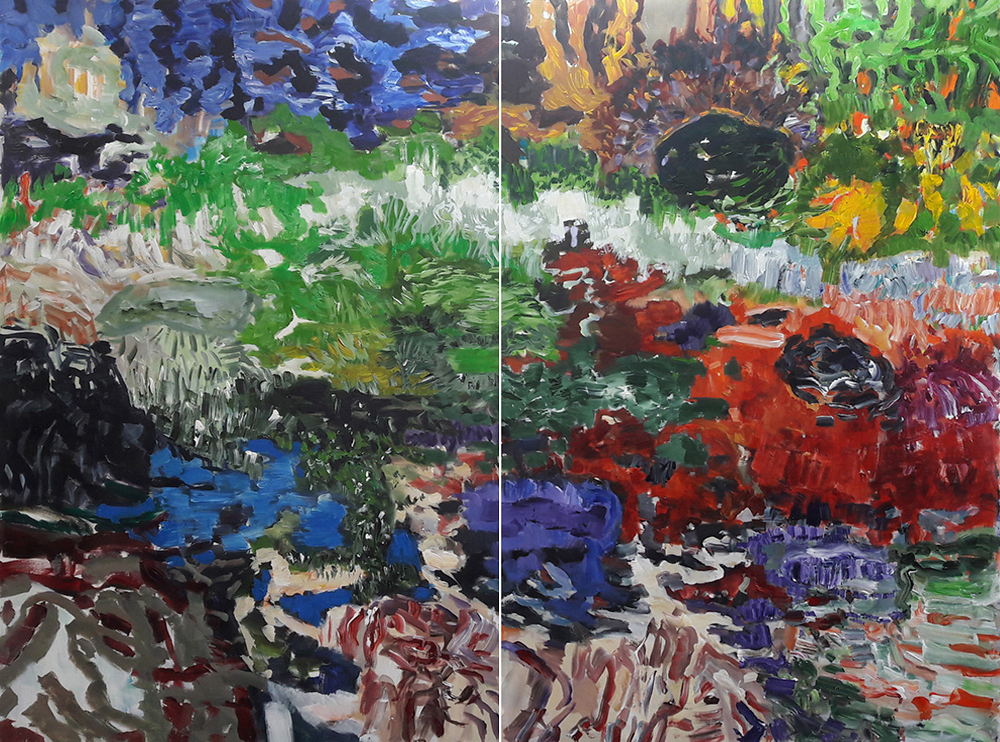 Stéphane Olivier - Painting - Abysses 2