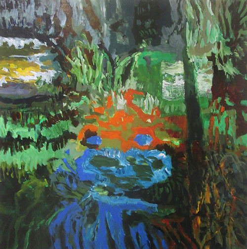 Stéphane Olivier - Painting - Amazonie 2