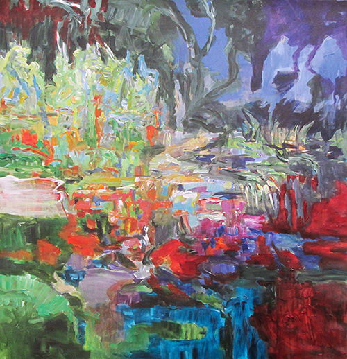 Stéphane Olivier - Painting - Amazonie 3