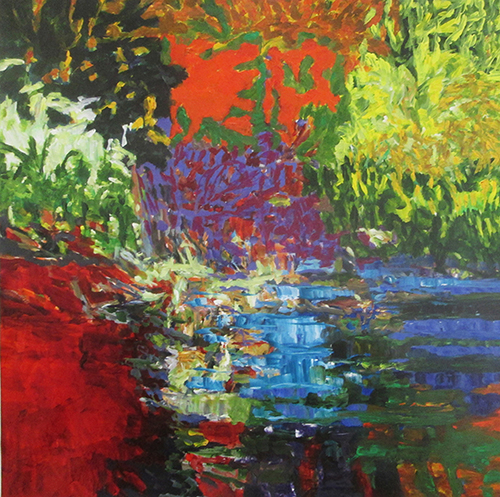 Stéphane Olivier - Painting - Amazonie 4