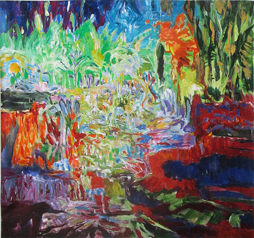Stéphane Olivier - Painting - Inside