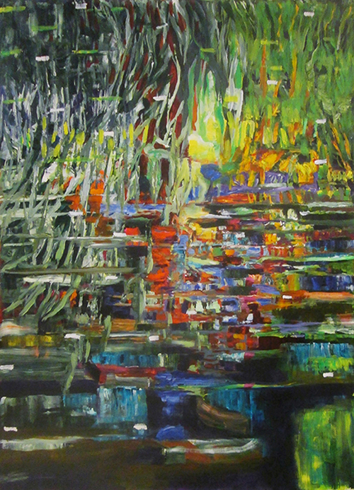 Stéphane Olivier - Painting - Inside 2