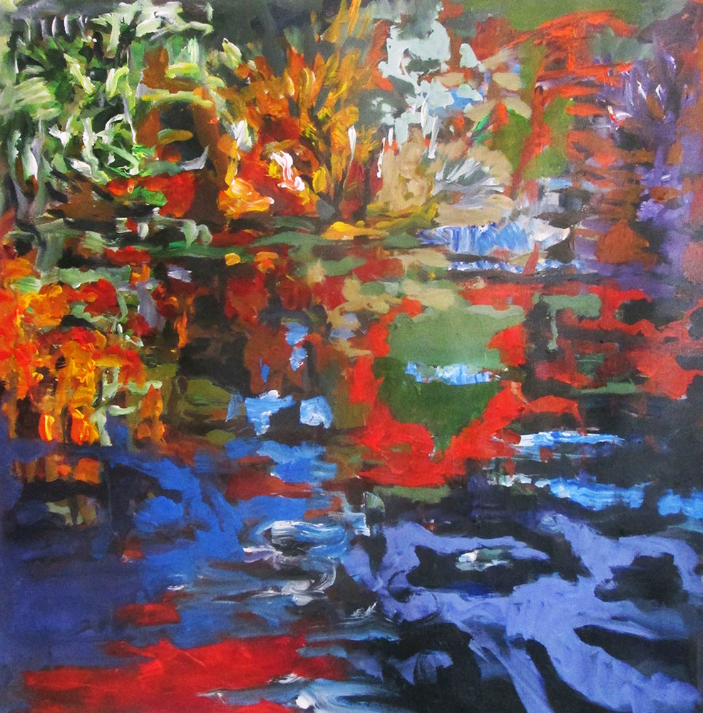 Stéphane Olivier - Painting - Island 1