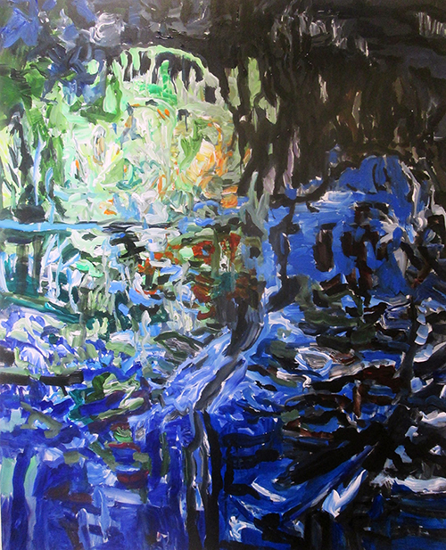 Stéphane Olivier - Painting - Island 2