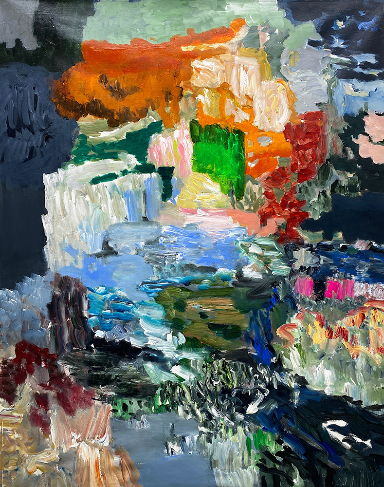 Stéphane Olivier - Painting - Les territoires