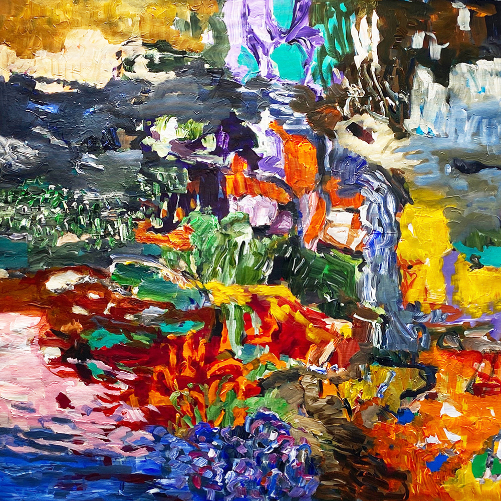 Stéphane Olivier - Painting - Paysage