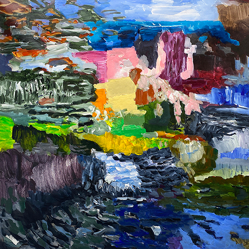 Stéphane Olivier - Painting - Sans titre