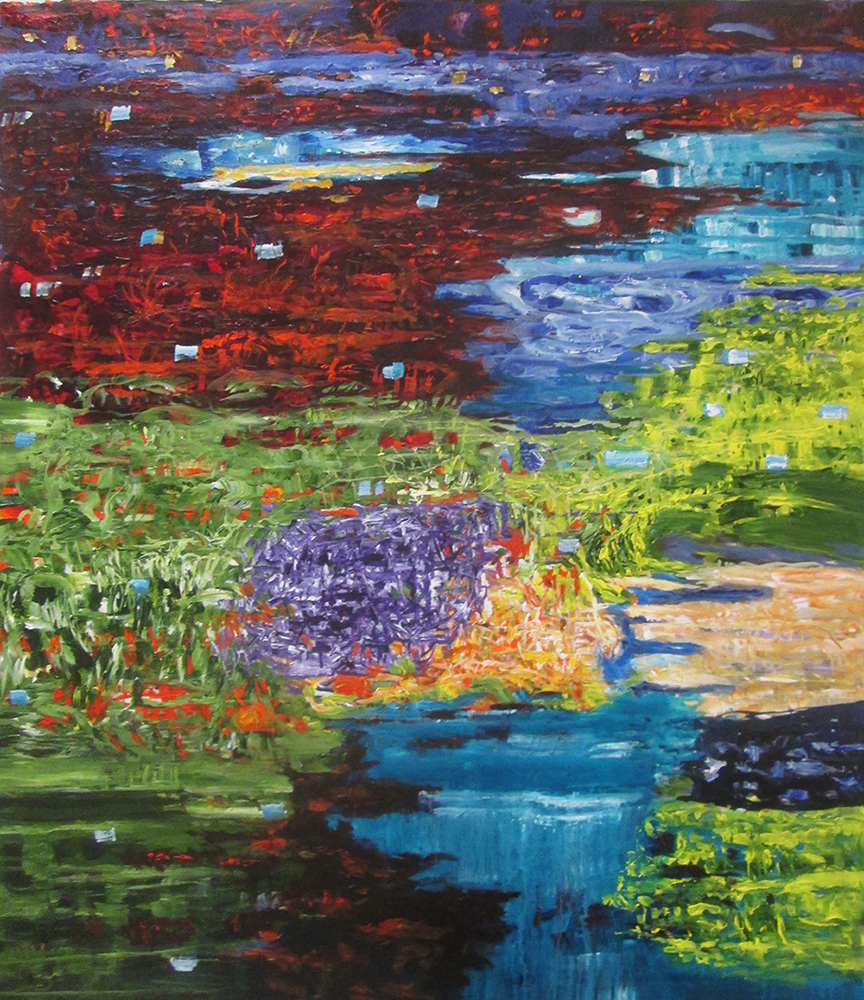 Stéphane Olivier - Painting - The Beginning